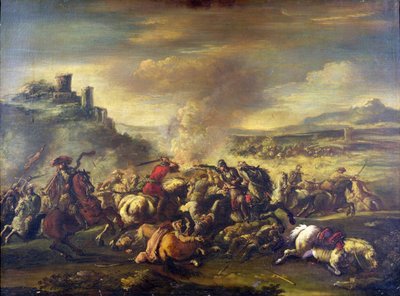 Combate de la Caballería de Jacques 1621 76 Courtois