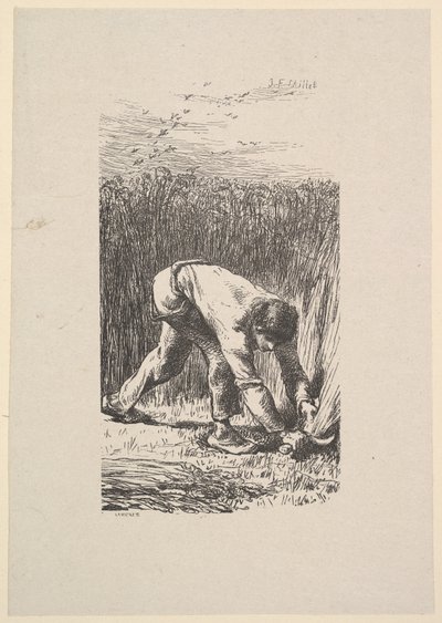El segador de Jacques Adrien Lavieille