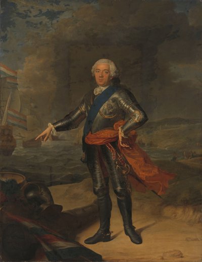 Guillermo IV (1711-1751), príncipe de Orange-Nassau de Jacques André Joseph Aved