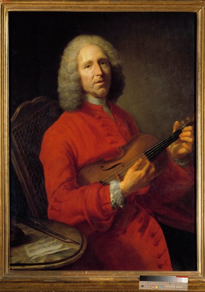 Retrato de Jean-Philippe Rameau (1683-1764), compositor francés. Retrato por Jacques Andre Joseph Ave, llamado el Camelot o Avet el Batavo (1702-1766). Museo de Bellas Artes de Dijon de Jacques Andre Joseph Camelot Aved