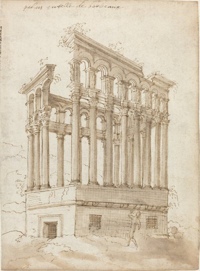 El "Palais Tutelle" cerca de Burdeos de Jacques Androuet Ducerceau I