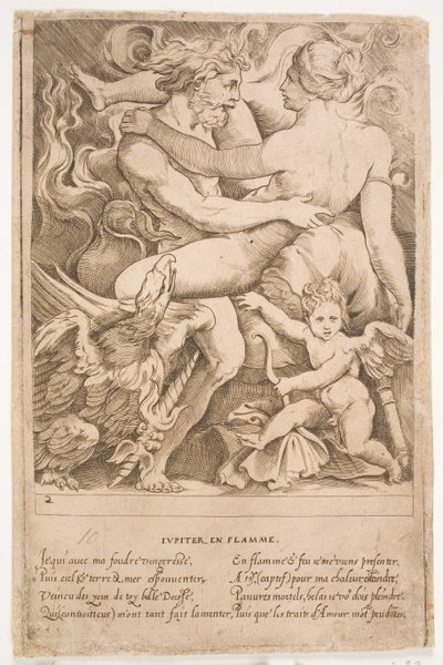 El ardiente Júpiter de Jacques Androuet Ducerceau d.Æ.
