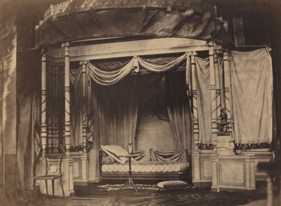 Exposición de dormitorio en la Exposición Universal de París de 1855, 1855 de Jacques Antoine Moulin