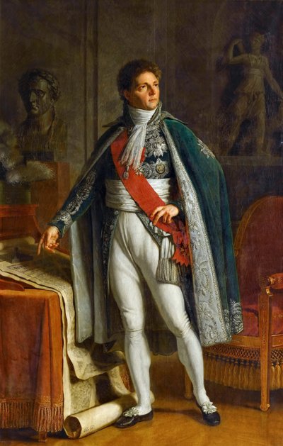 Louis Alexandre Berthier, Príncipe de Wagram, Duque de Valangin, Príncipe de Neuchâtel 1753-1815 de Jacques Augustin Catherine Pajou