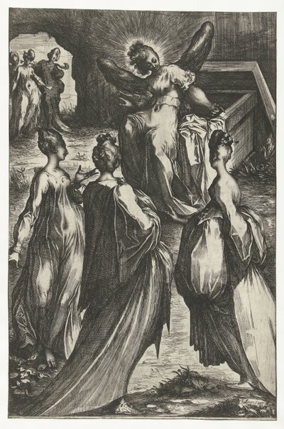Las Tres Marías en la tumba de Jacques Bellange