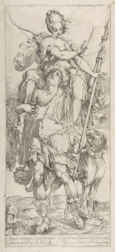 Diana y Orión de Jacques Bellange