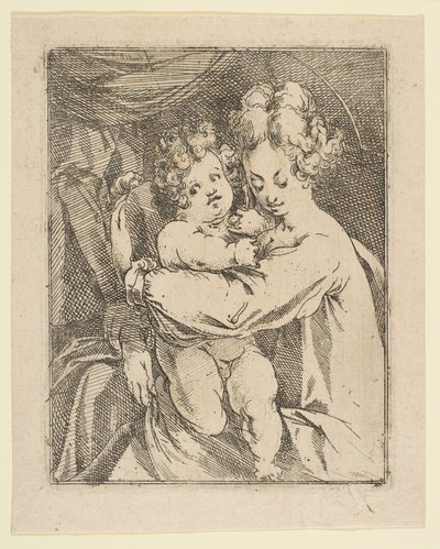Madonna y Niño de Jacques Bellange