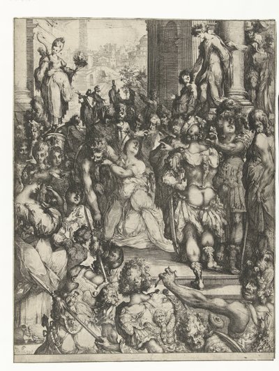 Martirio de Santa Lucía de Jacques Bellange