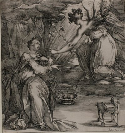 La Anunciación de Jacques Bellange