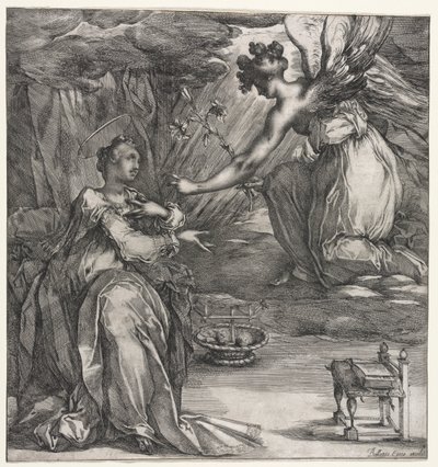 La Anunciación de Jacques Bellange