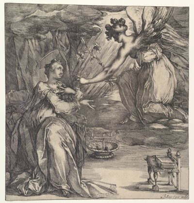 La Anunciación de Jacques Bellange