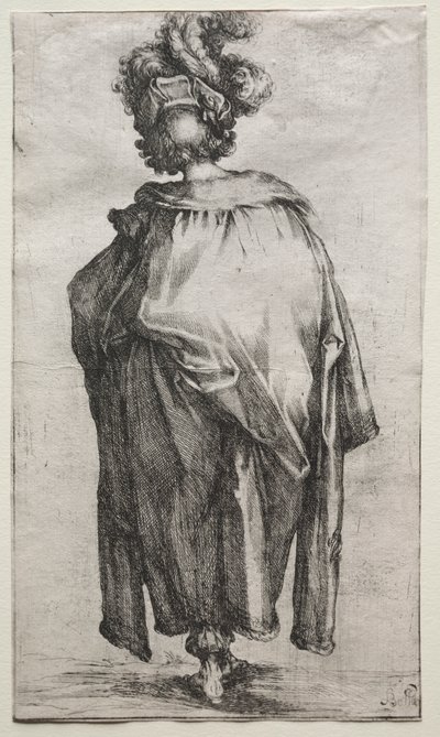 Los Tres Reyes Magos: Melchor, c. 1615 de Jacques Bellange