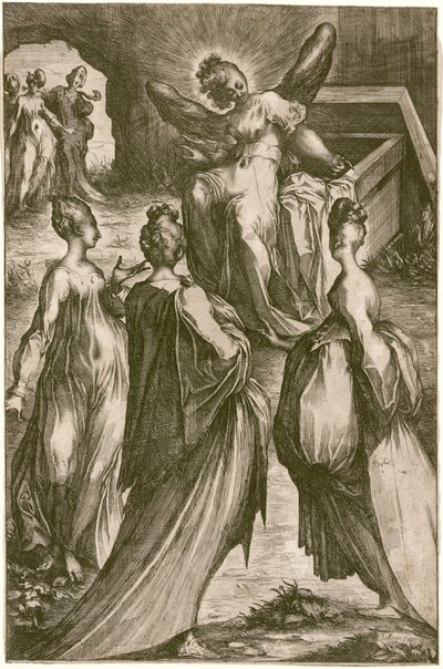 Las tres Marías en la tumba de Jacques Bellange