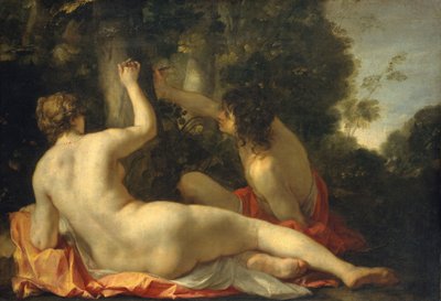 Angélica y Medoro de Jacques Blanchard