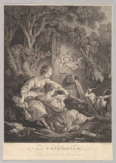 El secreto, ca. 1804-31 de Jacques Bonnefoy