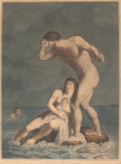 El diluvio universal de Jacques Bonnefoy after Michel Honoré Bounieu
