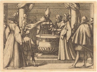 Bautismo del Príncipe de España de Jacques Callot