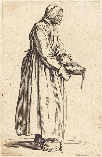 Mendiga con Sartén de Jacques Callot
