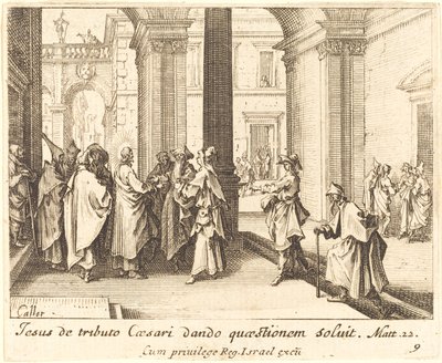 La Moneda de César de Jacques Callot