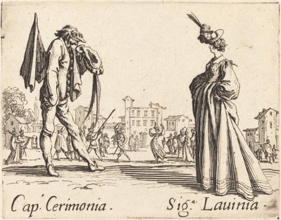 Cap. Cerimonia y Siga. Lavinia de Jacques Callot