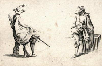 Caprichos de varias figuras de Jacques Callot