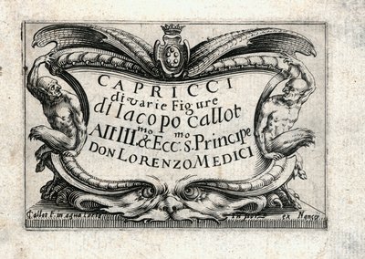Caprichos de varias figuras de Jacques Callot
