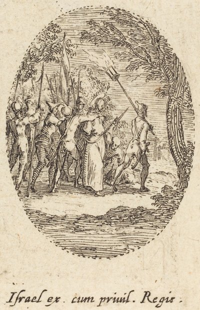Cristo llevando la cruz de Jacques Callot