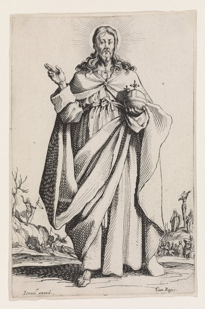 Cristo de Les Grands Apôtres, 1631 de Jacques Callot