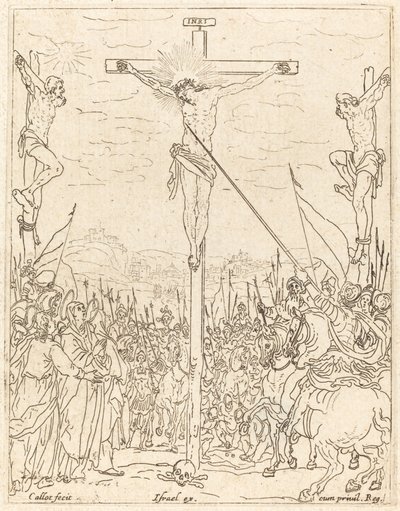 Cristo en la Cruz de Jacques Callot