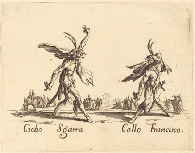Cicho Sgarra y Collo Francisco de Jacques Callot