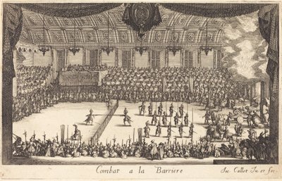 Combate en la Barrera de Jacques Callot