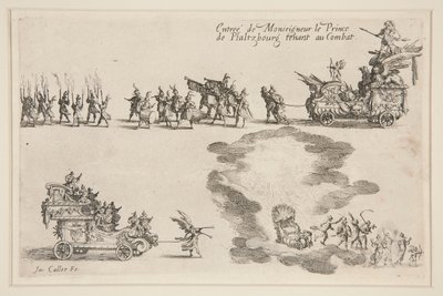Combat ? la Barri?re, Entr?e du Prince de Plaltzbourg de Jacques Callot