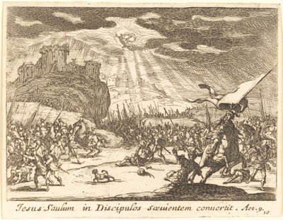 Conversión de Pablo de Jacques Callot