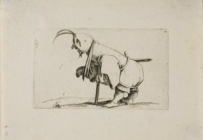 Lisiado con gorra, de Varie Figure Gobbi de Jacques Callot