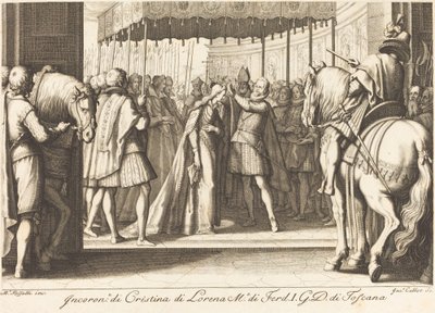 Coronación de la Gran Duquesa de Jacques Callot