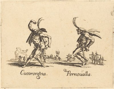 Cucorongna y Pernoualla de Jacques Callot