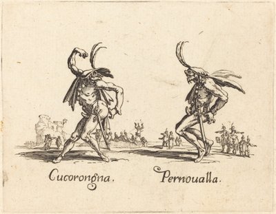 Cucorongna y Pernoualla de Jacques Callot