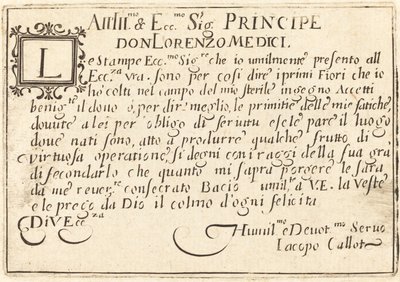 Dedicación a Don Lorenzo de