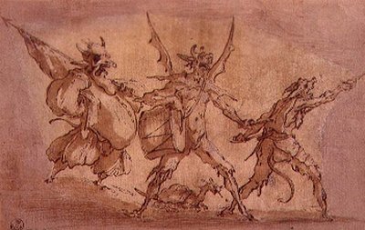 Mosqueteros Diabólicos de Jacques Callot