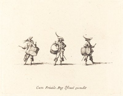 Ejercicio con Tambores de Jacques Callot