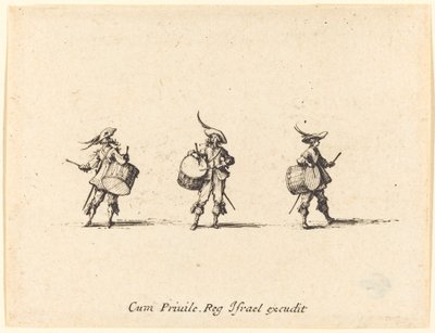 Ejercicio con Tambores de Jacques Callot