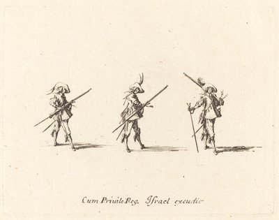 Ejercicio con el Mosquete de Jacques Callot