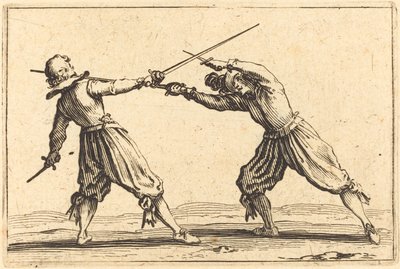 Duelo con Espadas y Dagas de Jacques Callot