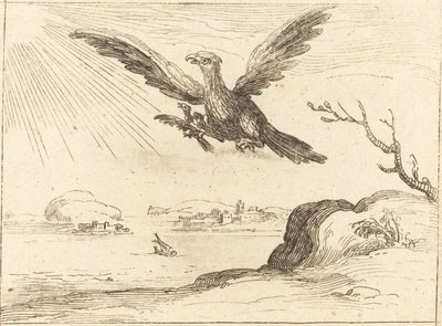Águila y crías de Jacques Callot