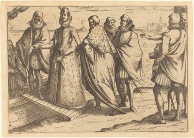 Embarque en Génova de Jacques Callot