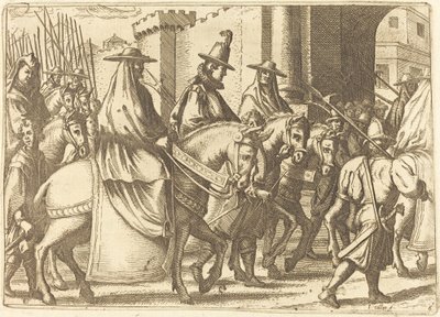 Entrada en la ciudad de Ferrara de Jacques Callot