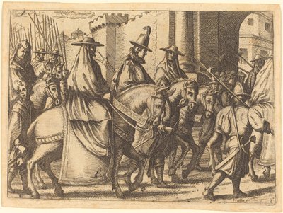 Entrada en Ferrara de Jacques Callot