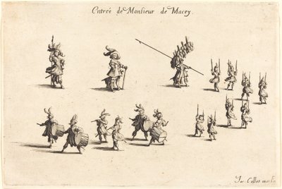 Entrada de M. de Macey de Jacques Callot