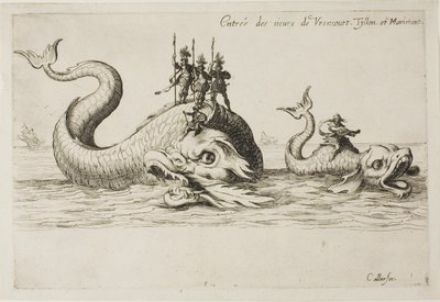 Entrada de Mm. de Vroncourt, Tyllon y Marimont, del Combate en la Barrera de Jacques Callot