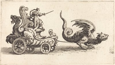 Entrada de Monseigneur Henry de Lorraine, Marqués de Moy, bajo el nombre de Pirandre de Jacques Callot